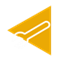 Une illustration d'une clé devant un triangle jaune
